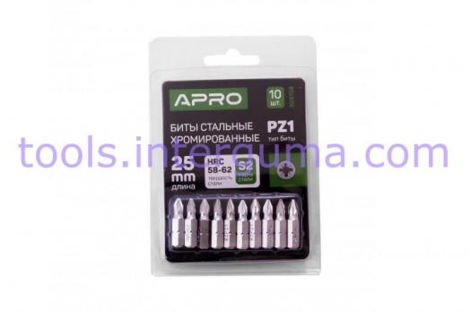 Біта APRO РZ1*25мм хром (309108)
