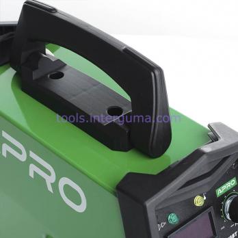 Зварювальний апарат інверторний APRO MMA-260 K, ел.4мм, + набір кабелів, кейс (894502)