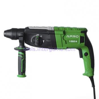Перфоратор прямой APRO 3,5 Дж, 1050В, SDS +, 1050H, кейс (896228)