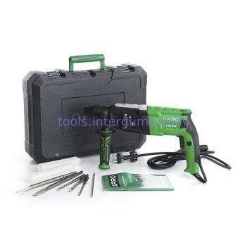 Перфоратор прямой APRO 3,5 Дж, 1050В, SDS +, 1050H, кейс (896228)